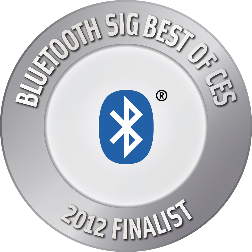 2012 Bluetooth SIG Best of CES Finalist Award Logo