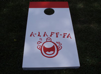 ALAFFFA Family Reunion Cornhole Board