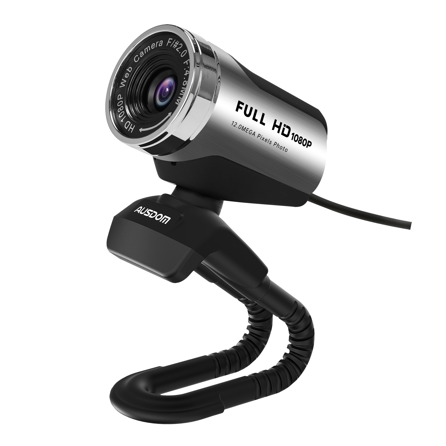 Ausdom AW615 Webcam - side