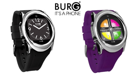 BURG 12 Smartwatch - black & purple