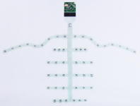 BeBop Sensors Smart Helmet Sensor - side - white background