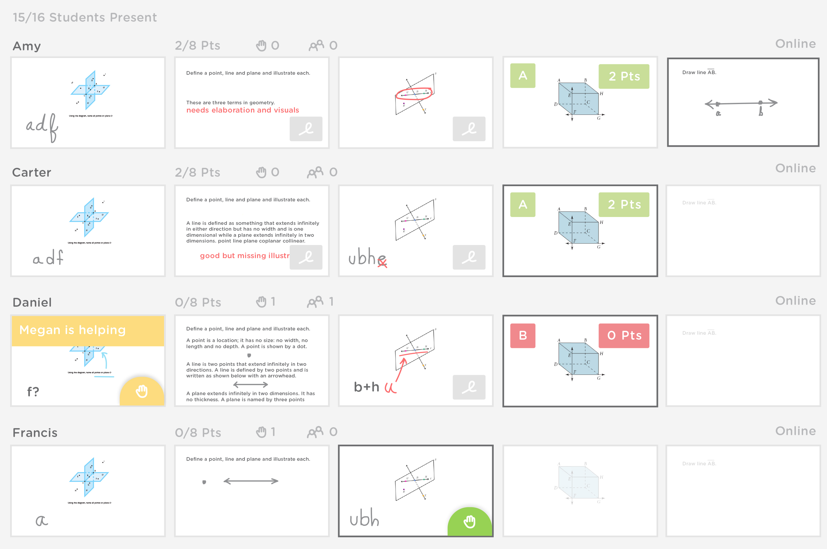 Classkick Virtual App Photo - Teacher's View