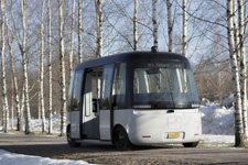 GACHA Self-Driving Shuttle Bus Powered with RoboSense All Weather LiDAR-Photo by Justus Hirvi/Bonzu & MUJI