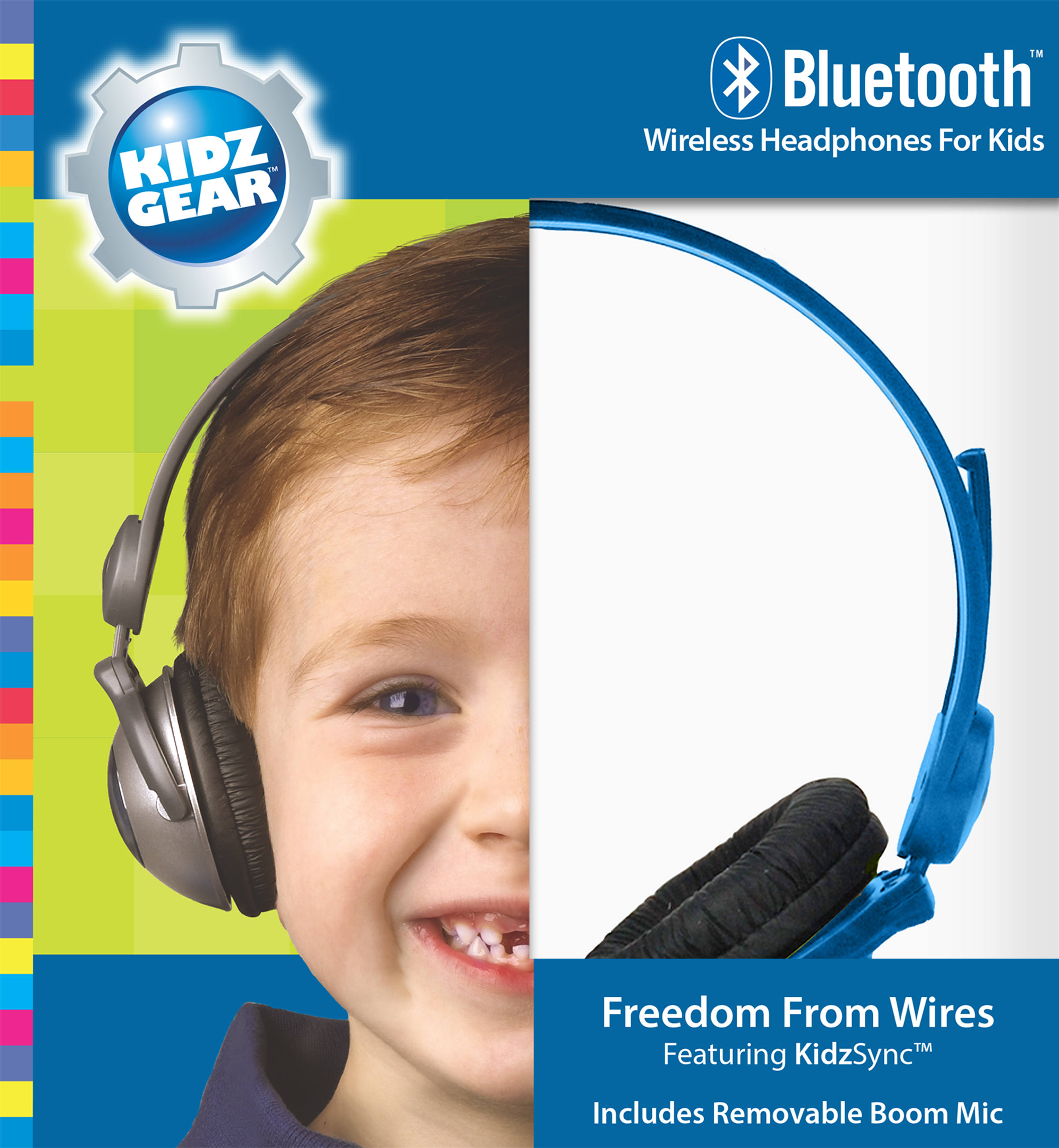 Kidz Gear Bluetooth Headphones - Box