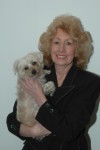 Maryann Chernovsky, President, Little Shelter and 911 Dog with Broken Legs