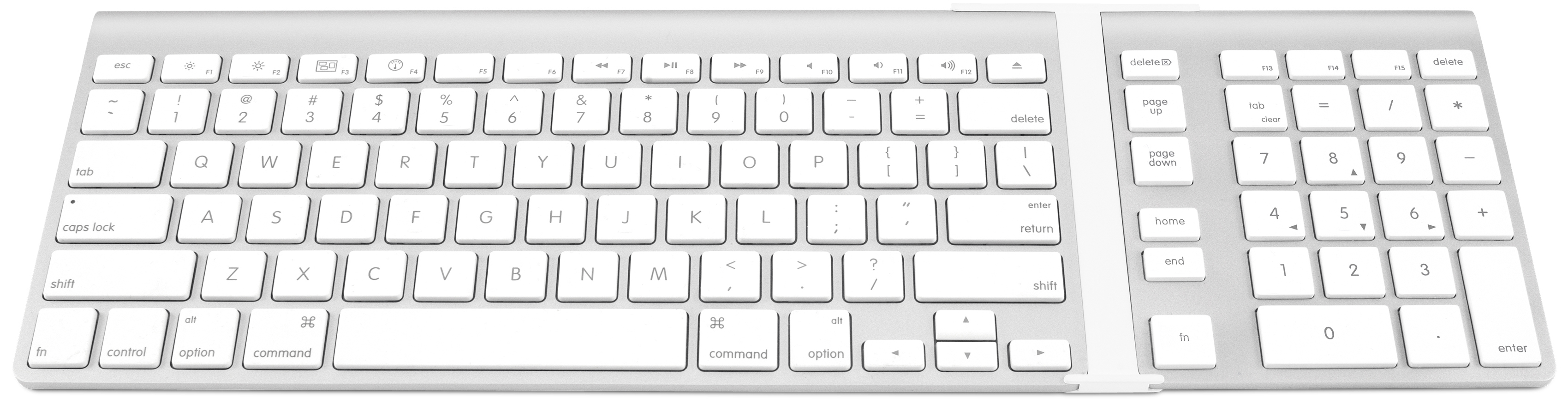 NewerTech Wireless Aluminum Keypad with Apple Keyboard