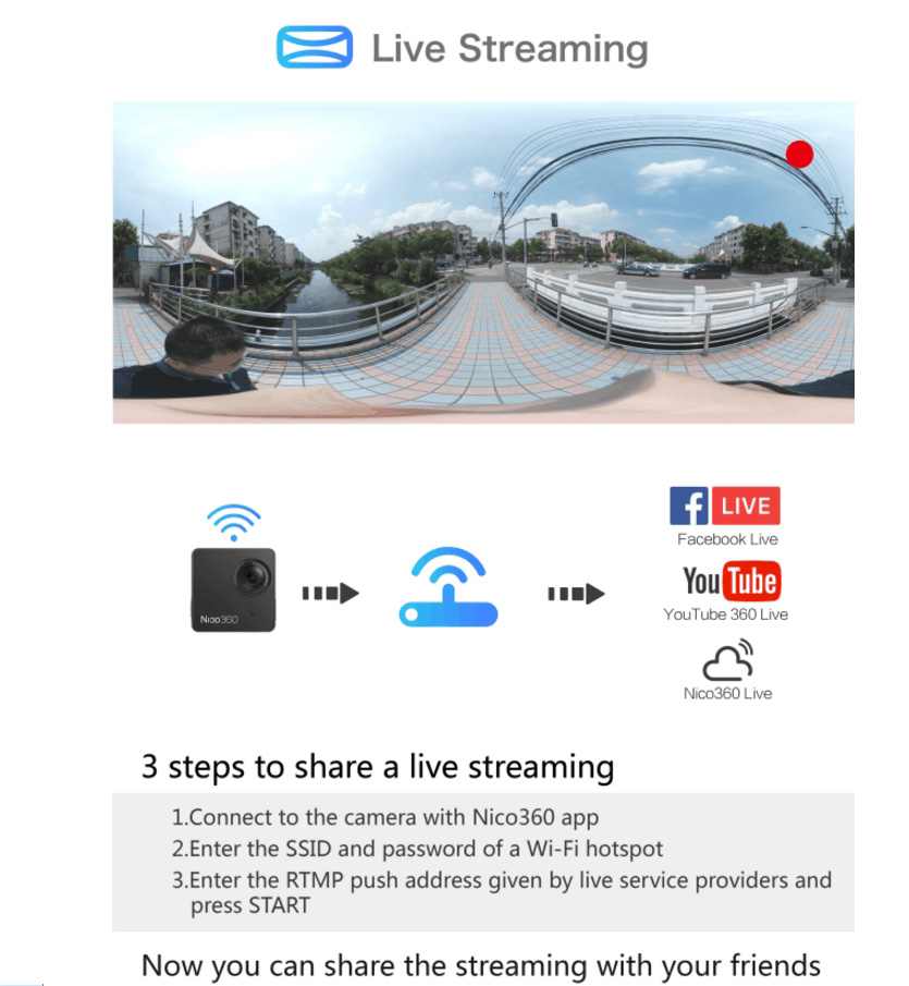 Nico360 Live Streaming