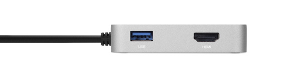 OWC USB-C Travel Dock - Side 300 dpi