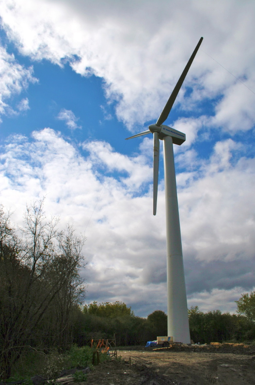 OWC Wind Turbine - close-up