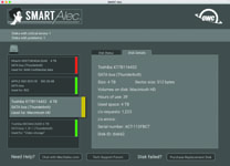 SMART Alec Screen Shot - Drive Scan