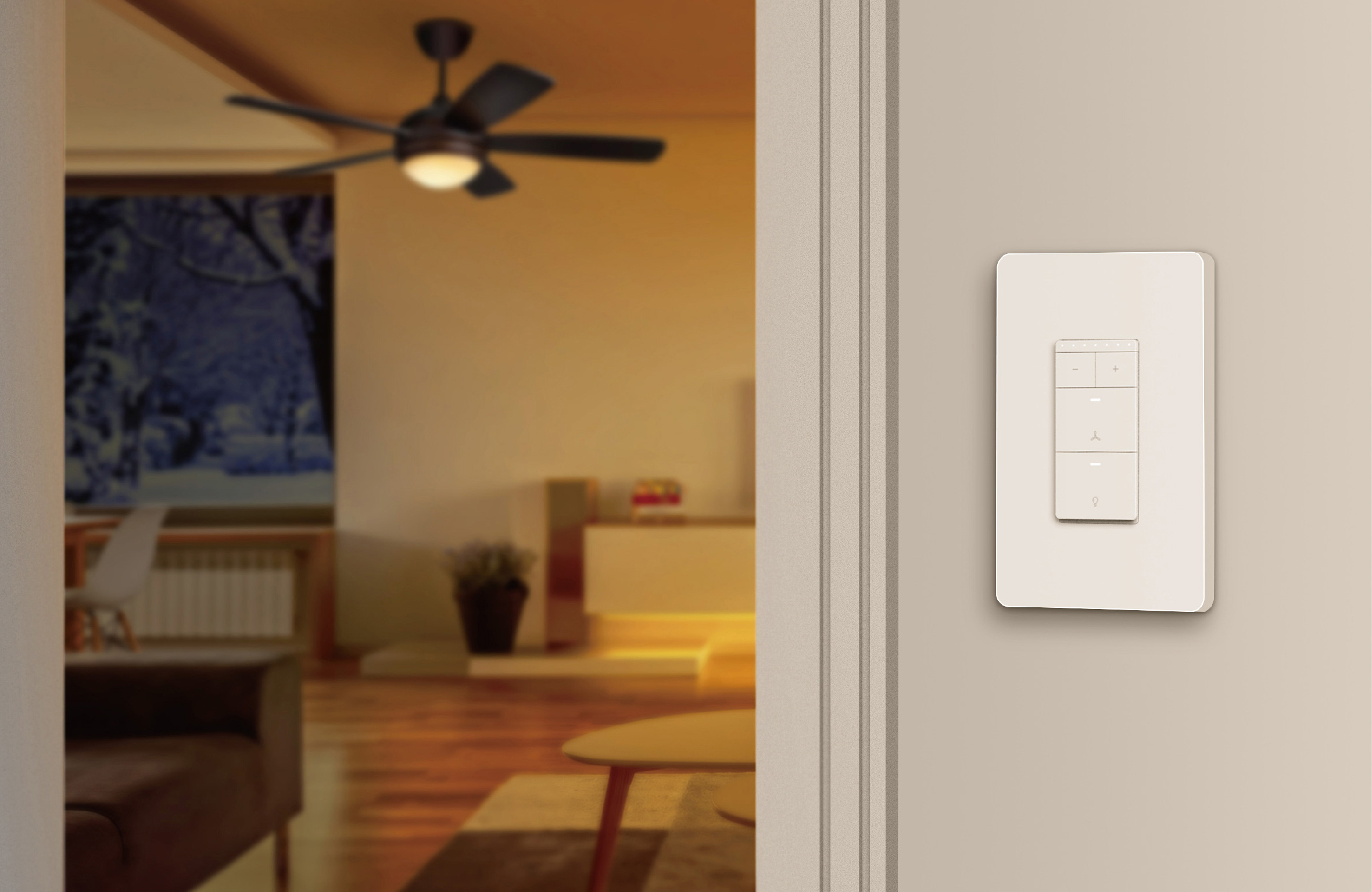 Treatlife Smart Ceiling Fan  Light Dimmer  Switch - Lifestyle2