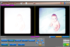 Baby  Photo Restored with Vivid-Pix