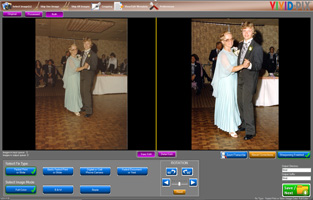 Vivid-Pix Wedding Dance with Mom - Before & After