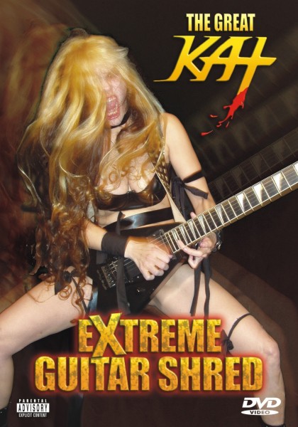 THE GREAT KAT "EXTREME GUITAR SHRED" DVD