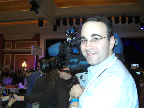 Adam Balkin, NY-1 TV at Showstoppers