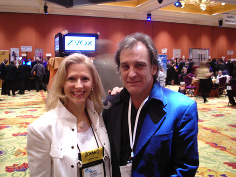 Karen Thomas, Thomas PR & John Kelley, Best Magazine at the Wynn Hotel Reception