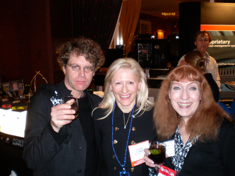 Bill Kouwenhoven, Thomas PR, Karen Thomas, Thomas PR & Diane Levine at Corsair Party