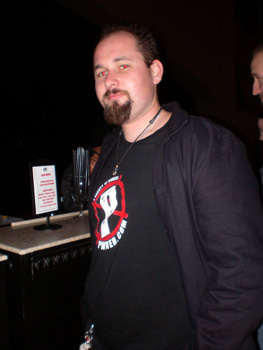David Becker, Society of Gamers at Resident Evil Party at Planet Hollywood Hotel