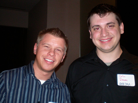 Bob Buskirk & Colin Dean, Thinkcomputers.org at  Cooltronics/Futurelooks Party at Palms Penthouse