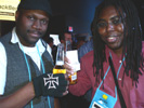 Jeff Wilson, 2D-X.com & Terry Lewis,  The Other View at the "It Wont Stay in Vegas" Party