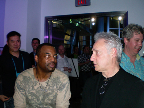 LeVar Burton & Brent Spiner, Star Trek at the "It Wont Stay in Vegas" Party