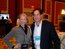 Jim Wolf, Reuters & Karen Thomas, Thomas PR at Showstoppers