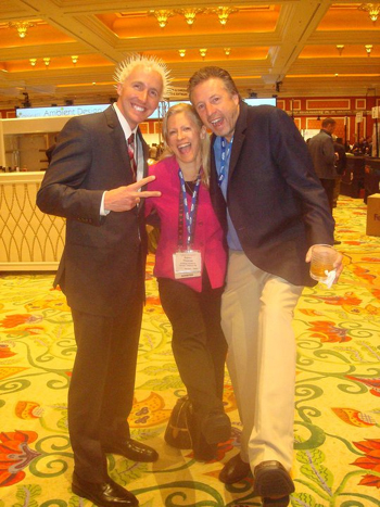 Karen Thomas, Henry Weinacker & Paul Walton at Showstoppers at the Wynn
