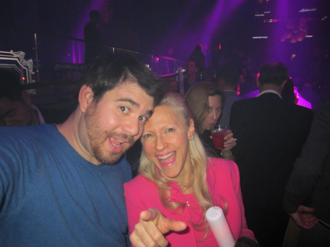 Nick McGlynn and Karen Thomas, Thomas PR at the Monster Cable After-Party at the Paris Chateau Nightclub