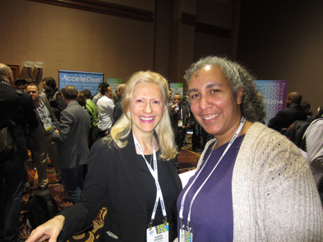 Christy Matte, About.com & Karen Thomas, Thomas PR at CES Unveiled