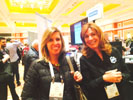 Katie Boehret, Wall Street Journal with Laurie Peterson, Kidz Gear at Showstoppers