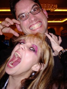 The Great Kat with Sean Carruthers, HUB Magazine at Show