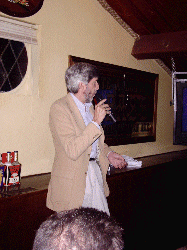 Peter Coffee, eWeek Singing "Back in the USSR" During Karaoke at the Un-Party, Crown and Anchor Pub