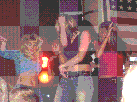 Coyote Ugly Dancing on Bar, New York, NY Hotel 
