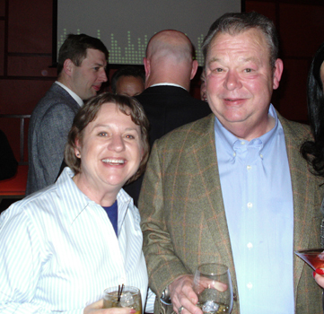 Andy & Linda Seybold at Verizon Party at the V Bar