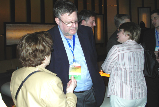 Steve Wildstrom, Businessweek at the Verizon Party