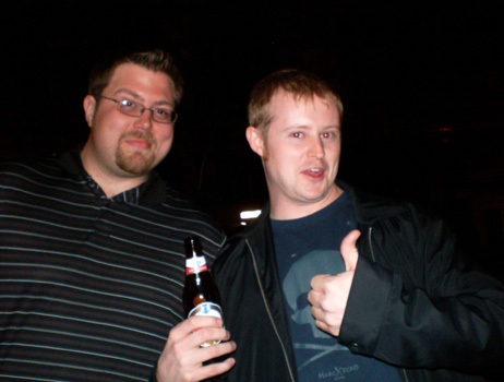 Ernie Hawkinson & Eric Belisle, Gogotron Empire at VGChartz Party