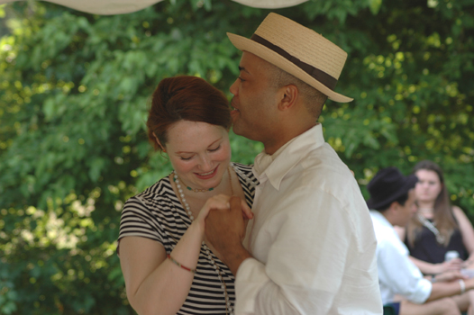 Antoine Jitterbug Dancing to the 20's Band