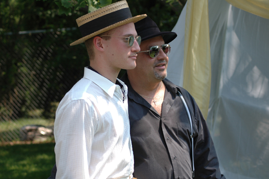 Matt Maringola "Jay Gatsby" and Jerry Giustra  "Cagney"