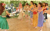The Women Learn How to Hula