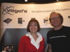 Gerdi Vogels & Albert Zeeman, Vogels at Macworld Booth