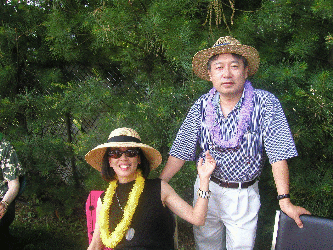Minoru Matsuzaki and Wife, Olympus