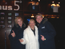 Erin Manning, DIY Network, Karen Thomas, Thomas PR & Brendan Cavanaugh, Imaging Insider at Minus 5 Ice Bar in Mandalay Bay.