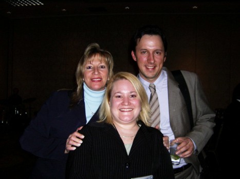 Kathy Schneider, Liz Vickers, Dan Havlik from PTN