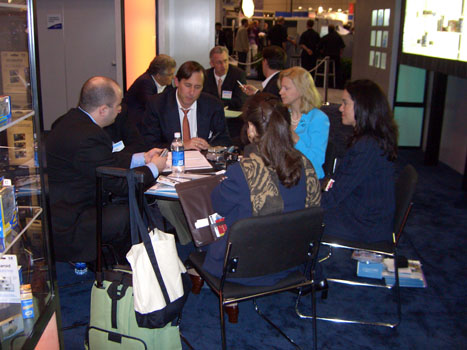 Concord Camera Meeting with IDC Research:  Ron Glaz, Chris Chute & Angele Boyd, IDC; Karen Thomas, Thomas PR; Jeff Mandell & Michelle Beauchamp, Concord Camera.