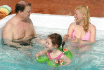 Steve Williams, Newsday, daughter and Karen