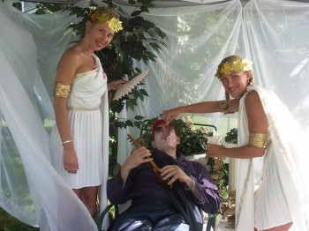 Don with Toga Twins