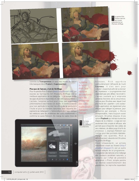ArtRage for iPad Wins Computer Arts Magazine "Editors Choice"!
