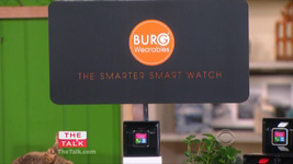 CBS-TV The Talk Features BURG 16A Smartwatch with Dr. Gadget on Spring Gadgets!