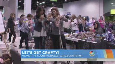 NBC-TV Today Show Features the CHA 2014 Show  Craft & Hobby Show!