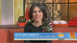 NBC-TV Today Show Features the CHA 2014 Show  Craft & Hobby Show!